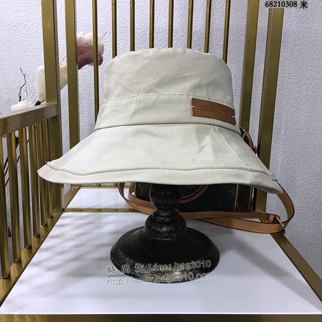 LV男女同款帽子 路易威登經典漁夫帽遮陽帽  mm1092